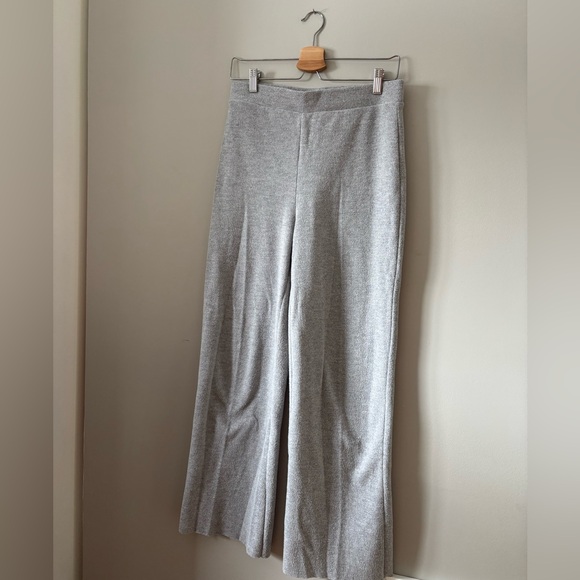 Zara basic soft pants in grey marl - Picture 6 of 11